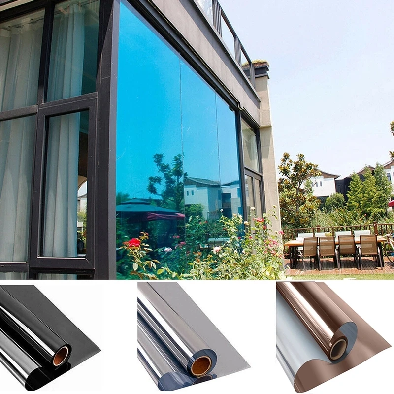 Privacy Screen Protector - House Window Privacy Film Adhesive Vinyl