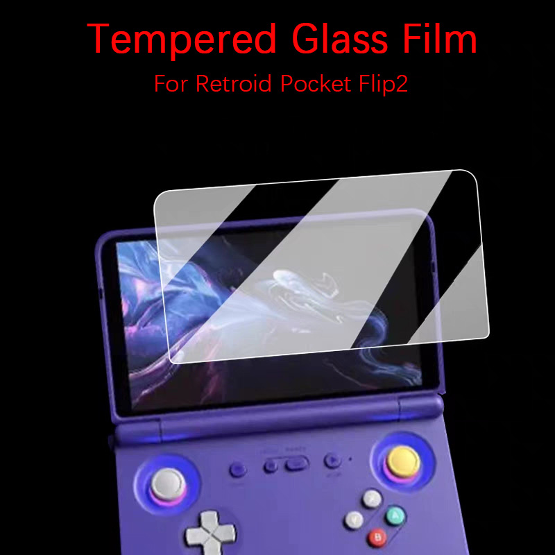 Tempered Glass Screen 9H - For Retroid Pocket Flip2 Tempered Glass