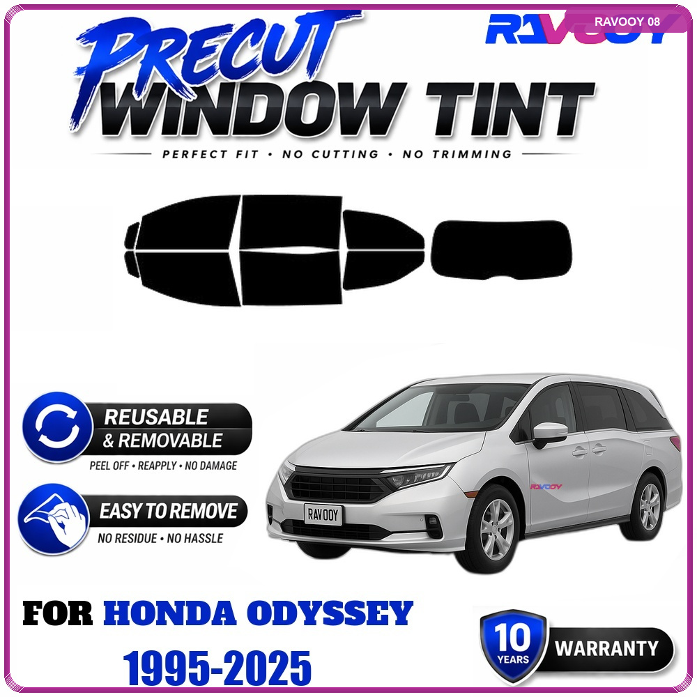 RAVOOY Precut Window Tint, Reu - Air Bubble Remover ulasan dan harga