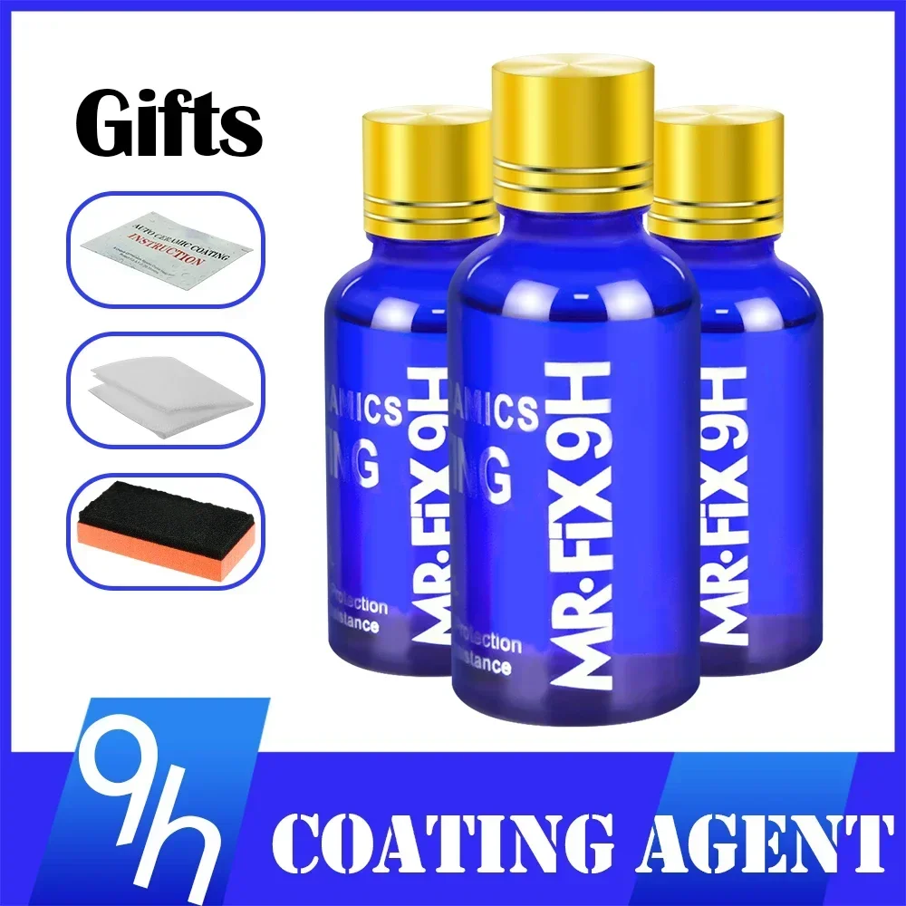 3PCS 9H Car Liquid Ceramic Coa - Nano Liquid Coating ulasan dan harga