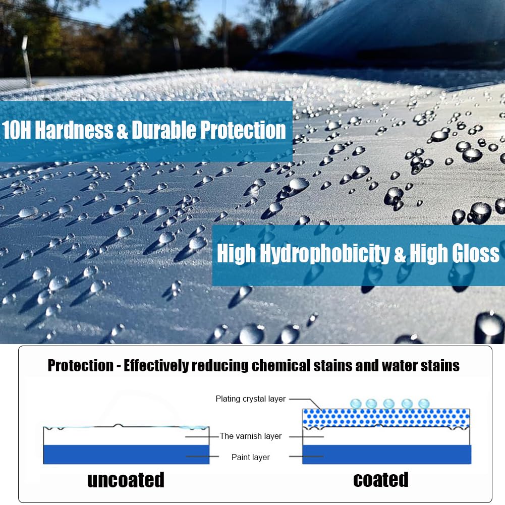 Graphene Ceramic Coating 10H C - Nano Liquid Coating ulasan dan harga