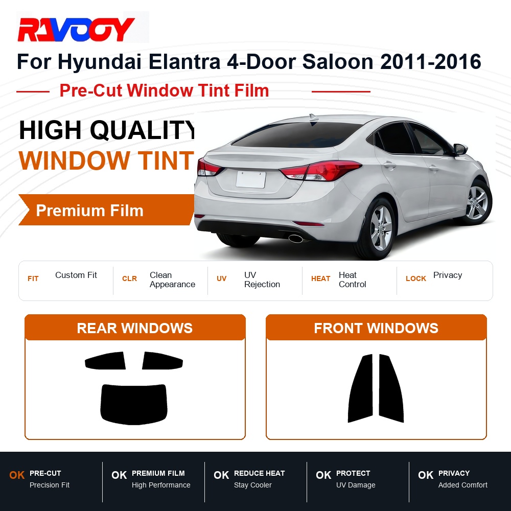 Premium Pre-Cut Window Tint Fo - Privacy Screen Protector ulasan dan harga
