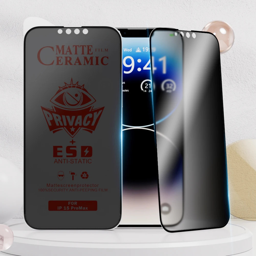 1-3Pcs Matte Ceramic Privacy F - Xiaomi Redmi Note 14 ulasan dan harga