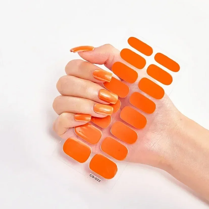 16Tips Semi-Cured Nail Art Sti - Full Cover Adhesive ulasan dan harga