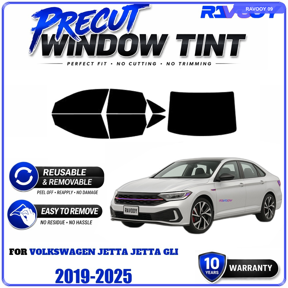 RAVOOY Precut Window Tint, Reu - Air Bubble Remover ulasan dan harga