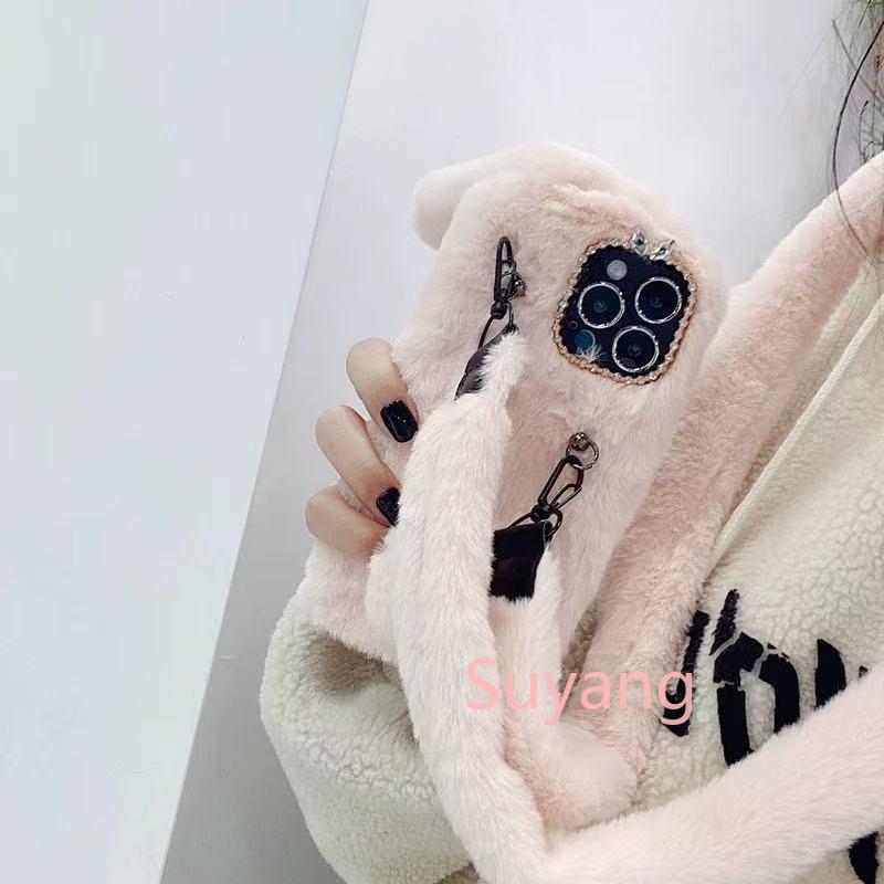 Fluffy Bunny Long Hanging Rope - Vivo Y28 ulasan dan harga