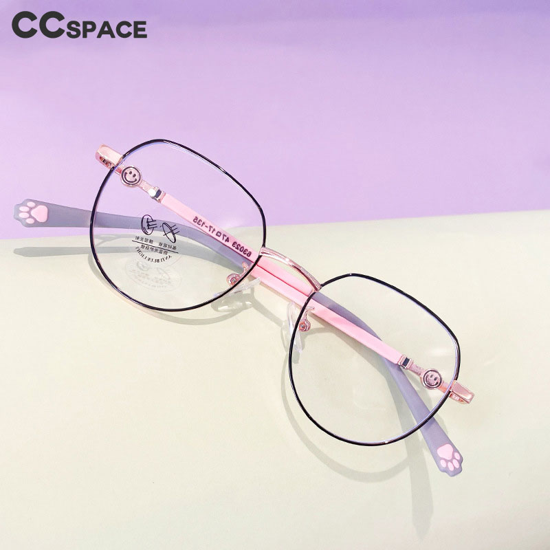56564 New Fashion Metal Round  - Anti Blue Light Film ulasan dan harga