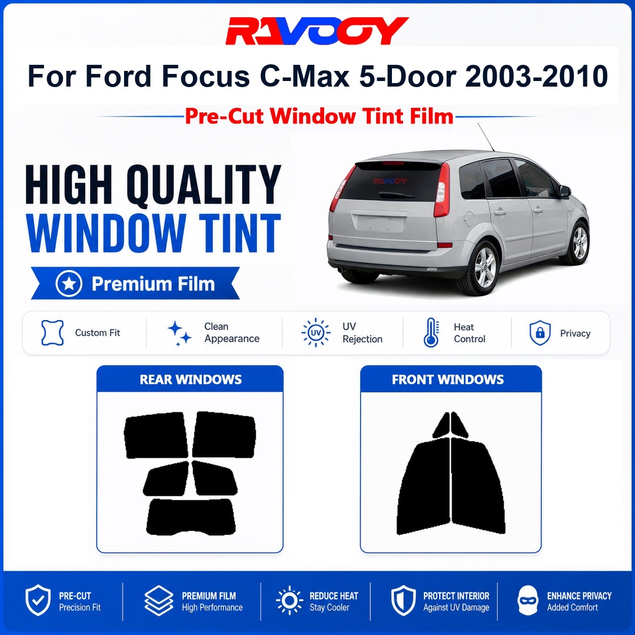 Premium Pre-Cut Window Tint Fo - Privacy Screen Protector ulasan dan harga