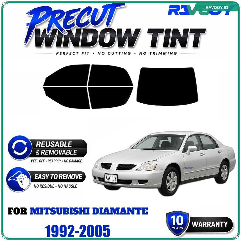RAVOOY Precut Window Tint, Reu - Air Bubble Remover ulasan dan harga