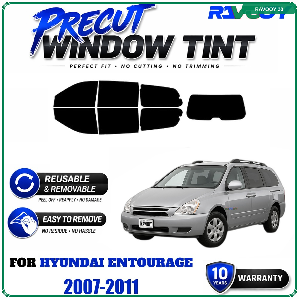 RAVOOY Precut Window Tint, Reu - Air Bubble Remover ulasan dan harga