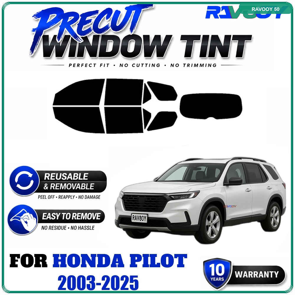 RAVOOY Precut Window Tint, Reu - Air Bubble Remover ulasan dan harga