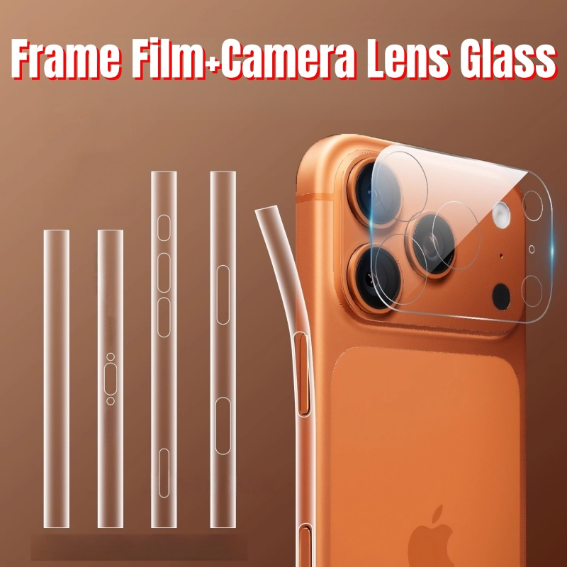 Side Frame Protector+Camera Le - Camera Lens Protector ulasan dan harga