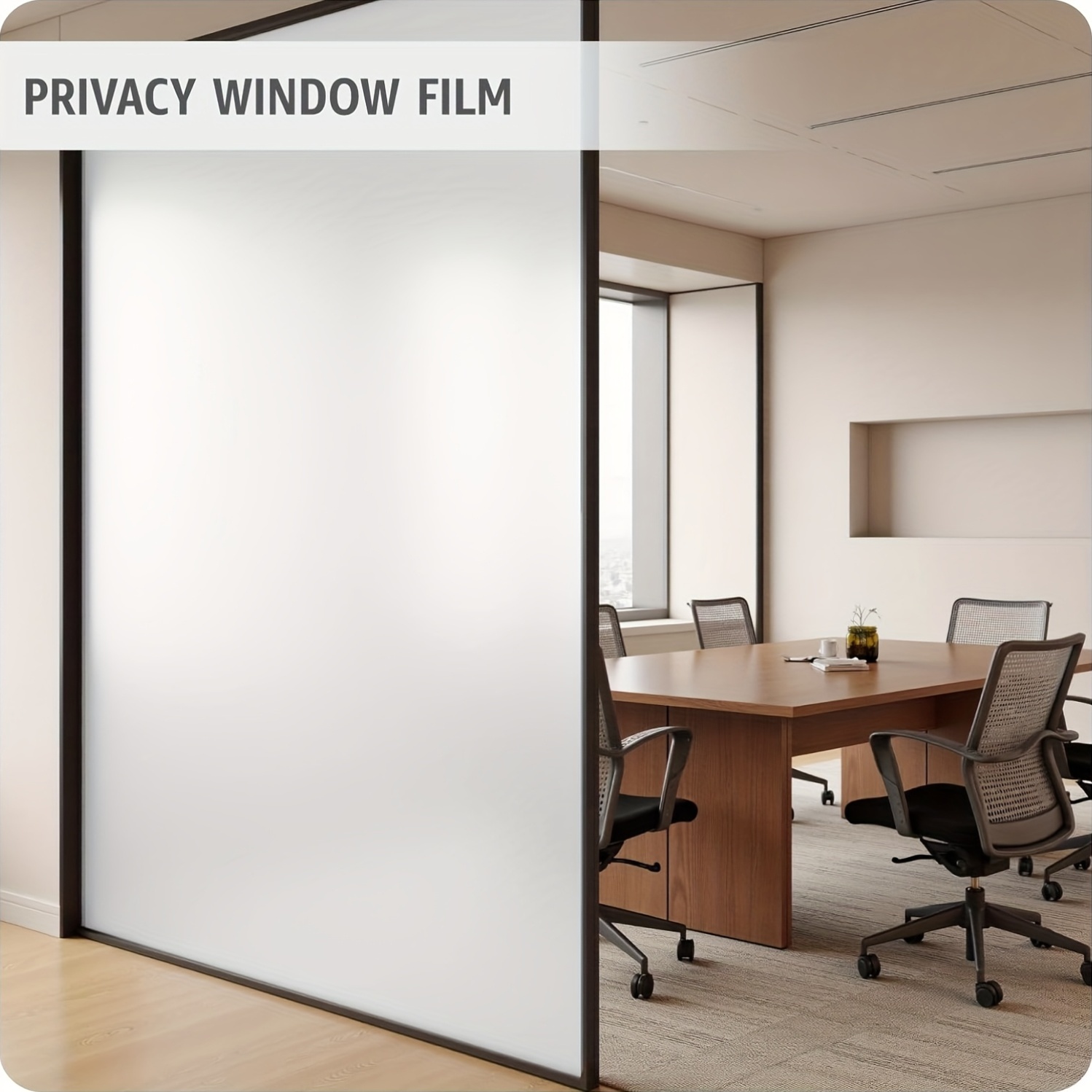 White Frosted Privacy Window F - Privacy Screen Protector ulasan dan harga