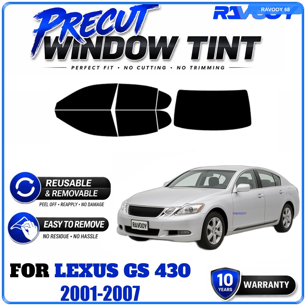 RAVOOY Precut Window Tint, Reu - Air Bubble Remover ulasan dan harga