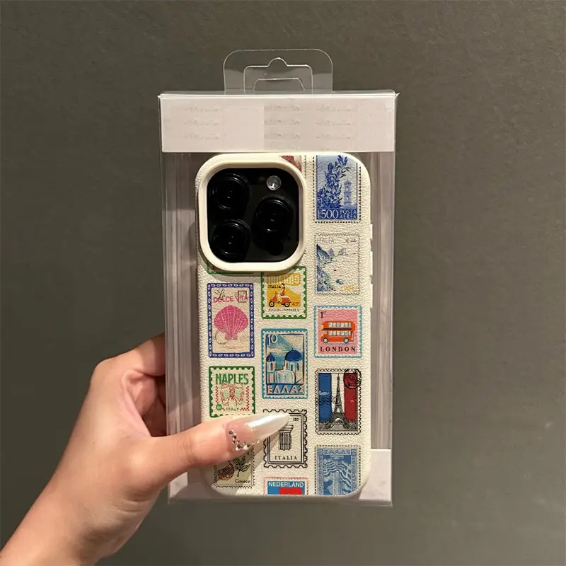 Vibrant Retro Stamp Lichee Des - Apple Iphone 15 Pro Max ulasan dan harga
