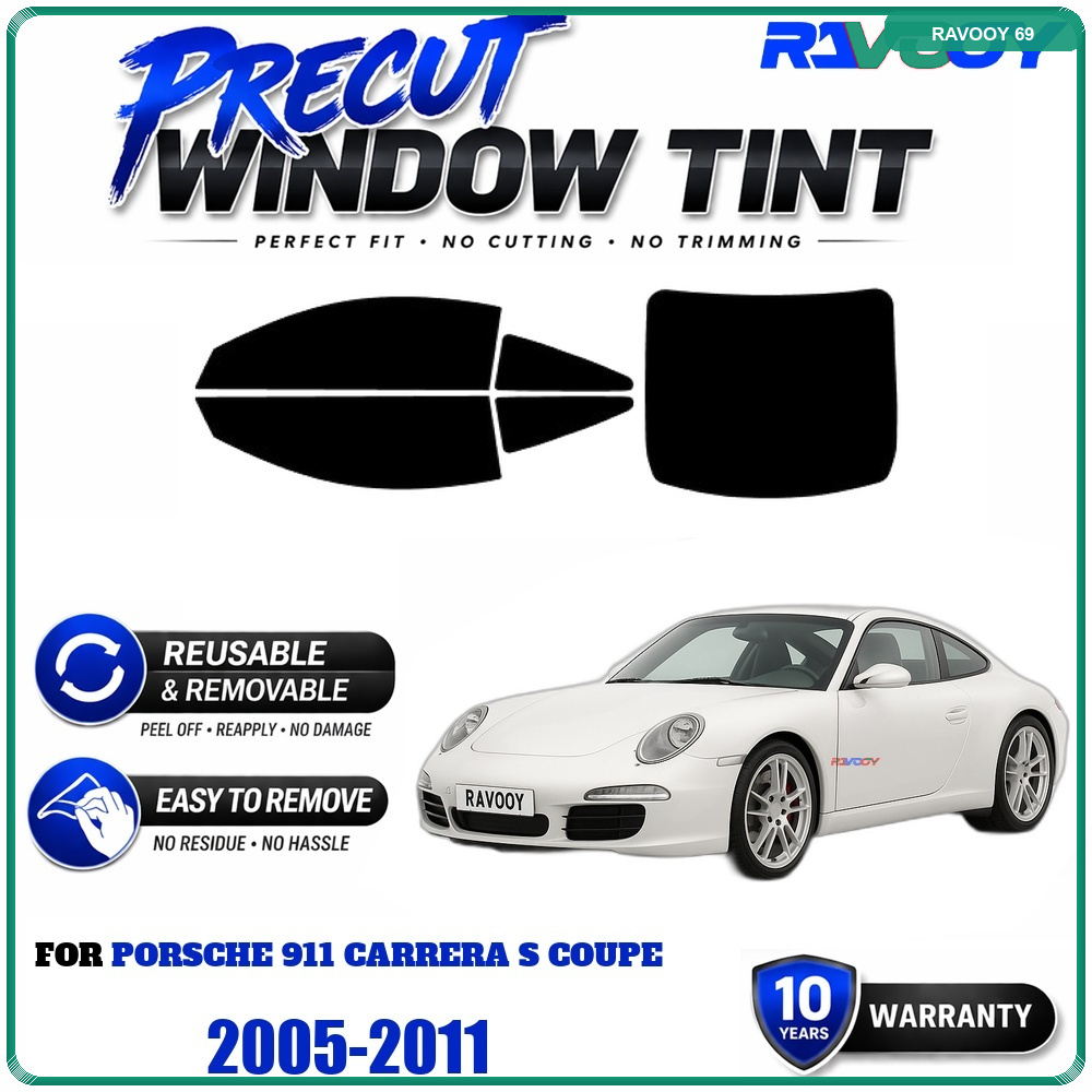 RAVOOY Precut Window Tint, Reu - Air Bubble Remover ulasan dan harga
