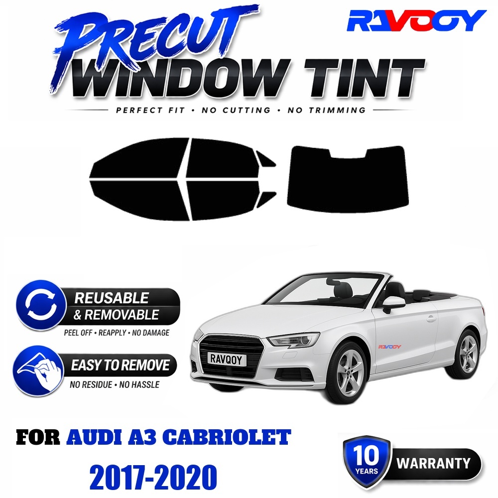 RAVOOY Precut Window Tint, Reu - Air Bubble Remover ulasan dan harga
