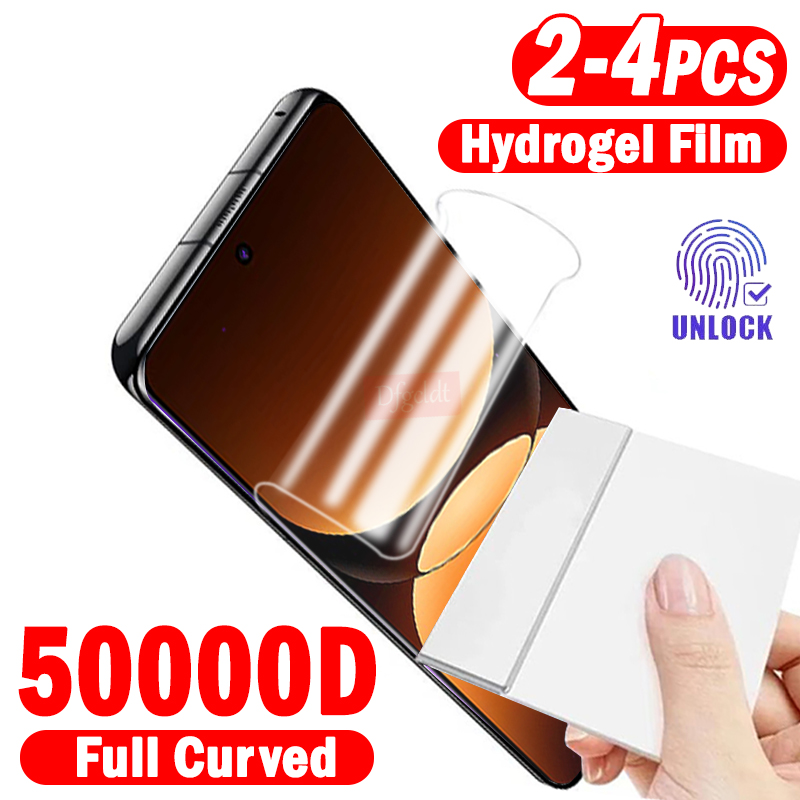 2-4Piece Full Curved Hydrogel  - Realme Gt 6 ulasan dan harga